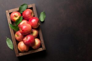 Red apples.